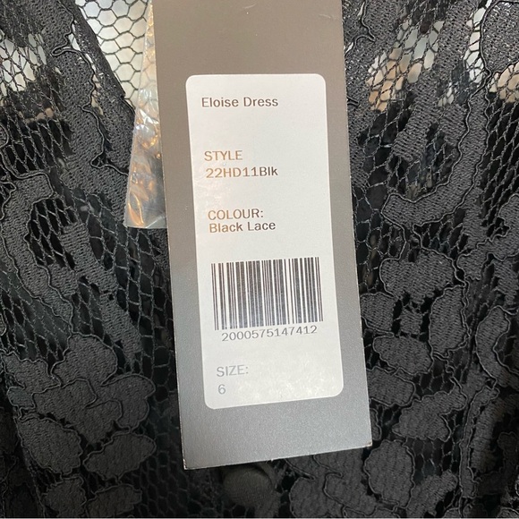 Hunter Bell Eloise Lace Maxi Dress Black - Picture 8 of 8